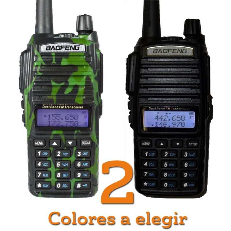 despensa Juicio diario Emisora Baofeng UV-82 , walkie talkie Baofeng UV-82 negro. UV-82L