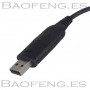 Cable datos para Baofeng