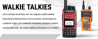 Descubre los Walkie Talkies Baofeng en Stock en España